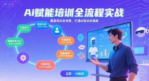 【20320】AI赋能培训全流程实站，覆盖培训全场景，打通 Al培训全链路【11月11更新】