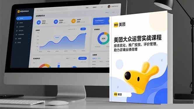 【20362】老胡美团大众运营实战课程，排名优化、推广投放、评价管理，助力店铺业绩倍增