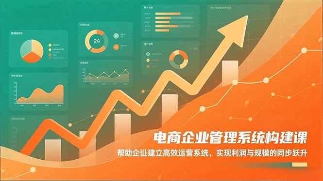 【20534】电商企业管理系统构建课：帮助企业建立高效运营系统，实现利润与规模的同步跃升
