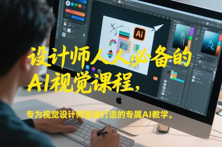 【21143】设计师人人必备的AI视觉课程，专为视觉设计师量身打造的专属AI教学