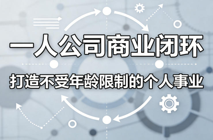 【21508】鲁细细一人公司商业闭环，打造一份不受年龄限制的个人事业